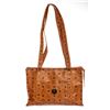 Image 1 : MCM Cognac Visetos Coated Canvas Leather Vintage Large Tote Bag