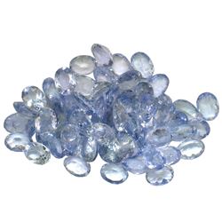 11.05 ctw Oval Mixed Tanzanite Parcel