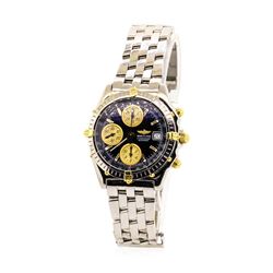 Breitling Men's Chronomat Wristwatch - Stainless Steel and 18KT Yellow Gold