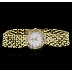 Baume & Mercier 14KT Yellow Gold Diamond Ladies Watch