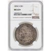 Image 1 : 1894-S $1 Morgan Silver Dollar Coin NGC MS63+