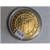 Image 1 : 1995 DEADWOOD Roman Coliseum Seven Wonders Coin in Hard Display