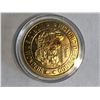 Image 2 : 1995 DEADWOOD Eiffel Tower Seven Wonders Coin in Hard Display
