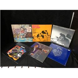 VINYL RECORD LOT (BEE GEES/ BILLY JOEL, BOC...)