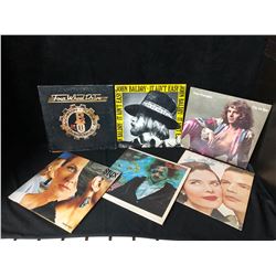 VINYL RECORD LOT (STYX/ PETER FRAMPTON/ JOE WALSH...)