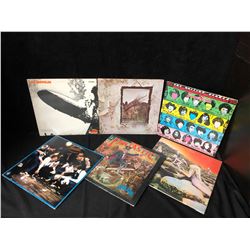 VINYL RECORD LOT (LED ZEPPELIN/ ROLLING STONES...)