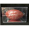 Image 1 : JEVON KEARSE SIGNED FOOTBALL W/ DISPLAY CASE