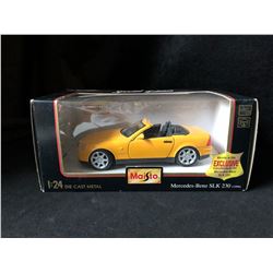 MAISTO 1:24 DIE-CAST METAL MERCEDES-BENZ SLK 230 (1996)