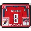 Image 1 : Alexander Ovechkin Signed Washington Capitals 35x43 Custom Framed Jersey (JSA COA)
