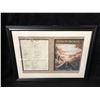 Image 1 : JACKSON BROWNE SIGNED & FRAMED LETTER OF CONFIRMATION (MCP PROMOTIONS LIMITED)