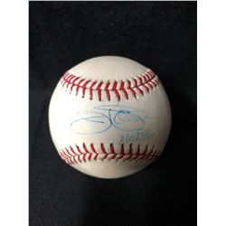 JIM PALMER SIGNED RAWLINGS BASEBALL INSCRIBED "HOF 90" (STACKS OF PLAQUES COA)
