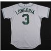 Image 1 : EVAN LONGORIA SIGNED RAYS JERSEY W/ COA