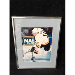 PAVEL BURE SIGNED 8 X 10 FRAMED PHOTO