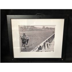RON TURCOTTE SIGNED PHOTO (JOCKEY FOR SECRETARIAT) JSA COA