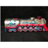 Image 1 : VINTAGE TIN TOY TRAIN "SILVER BELL CHOO CHOO" (MADE IN JAPAN)