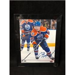 SAM GAGNER SIGNED 8X10 FRAMED PHOTO (OILERS)