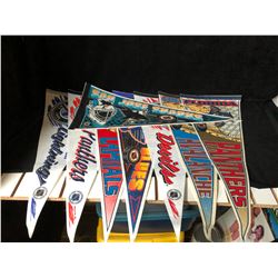 HOCKEY PENNANTS LOT