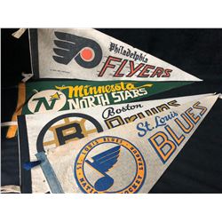 NHL HOCKEY PENANTS LOT