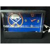 Image 1 : BUFFALO SABRES BLACK LIGHT CLOCK