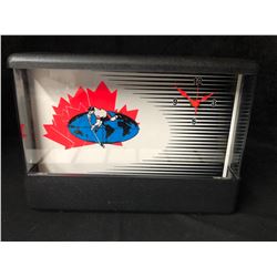 HOCKEY CANADA BLACK LIGHT CLOCK