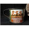 Image 2 : COLLECTIBLE VINTAGE TIN CUP & ASHTRAY LOT