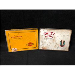 VINTAGE CIGARETTE TIN LOT