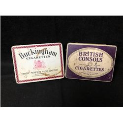 VINTAGE CIGARETTE TIN LOT