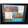 Image 1 : QUEBEC RAMPARTS/ GALT HORNETS HOCKEY TEAMS FRAMED PHOTO