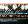 Image 2 : WALLY BUONO SIGNED BC LIONS TEAM PHOTO PRINT (FRAMED)