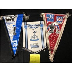 ENGLISH SOCCER PREMIERSHIP PENNANTS LOT