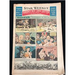 VINTAGE 1951 STAR WEEKLY NEWSPAPER