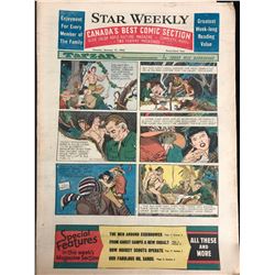 VINTAGE 1951 STAR WEEKLY NEWSPAPER