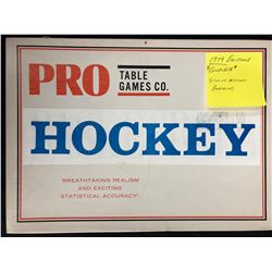 1979 TABLE GAMES CO. PRO HOCKEY GAME