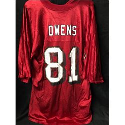 TERRELL OWENS 49ERS FOOTBALL JERSEY