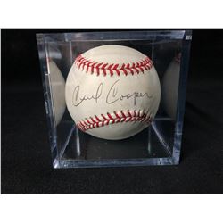 CECIL COOPER SIGNED BASEBALL