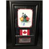 Image 2 : DUFF GIBSON SIGNED (TEAM CANADA-SKELETON 2006 OLYMPICS GOLD) 14" X 28"