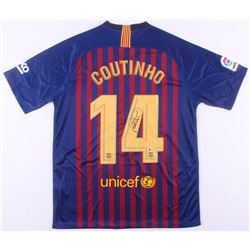 Philippe Coutinho Signed FC Barcelona Nike Jersey (Beckett COA)