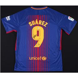 Luis Suarez Signed FC Barcelona Nike Jersey (Beckett COA)