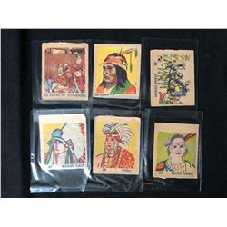 1930'S NON SPORTS CIGARETTE CARDS LOT