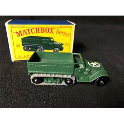 Lesney #49 M3 Personnel Carrier Matchbox Series (Made in England)