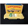 Image 1 : Lesney Matchbox 1-75 Series #39 Yellow Pontiac Convertible