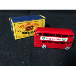 VINTAGE LESNEY MATCHBOX SERIES #5 LONDON ROUTEMASTER BUS
