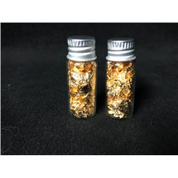 24KT GOLD LEAF VIALS LOT