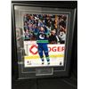 Image 1 : DANIEL SEDIN SIGNED 22 X 30 FRAMED PHOTO (GAMEDAY COA)