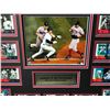 Image 2 : YANKEES VS. RED SOX RIVALRY 2004 ALCS TURNING POINT BASEBALL CARDS 36 X 32 FRAMED DISPLAY