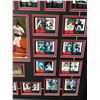 Image 4 : YANKEES VS. RED SOX RIVALRY 2004 ALCS TURNING POINT BASEBALL CARDS 36 X 32 FRAMED DISPLAY