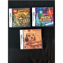 NINTENDO DS VIDEO GAME LOT