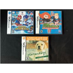 NINTENDO DS VIDEO GAME LOT