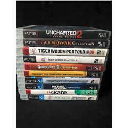 PS3 VIDEO GAME LOT