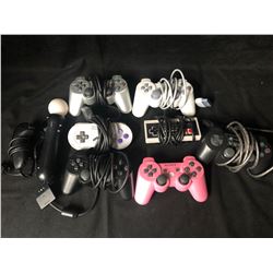 VIDEO GAME CONTROLLERS LOT